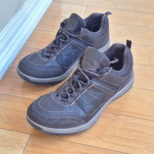 Eastland Mens Elliott Walking Oxfords Brown Lace Up Dad Athletic Comfort Shoe 10